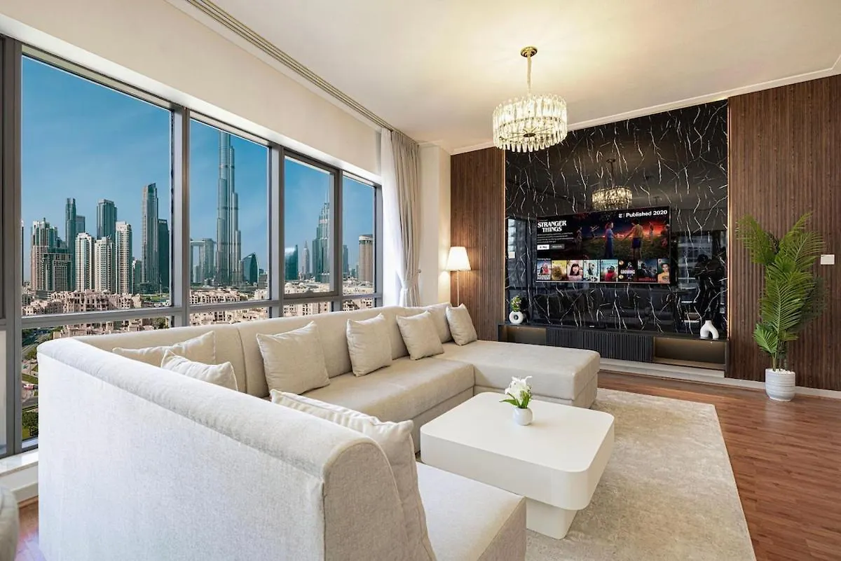 Apartment Lux Unit Breathtaking Burj View I Walk Dubai Mall