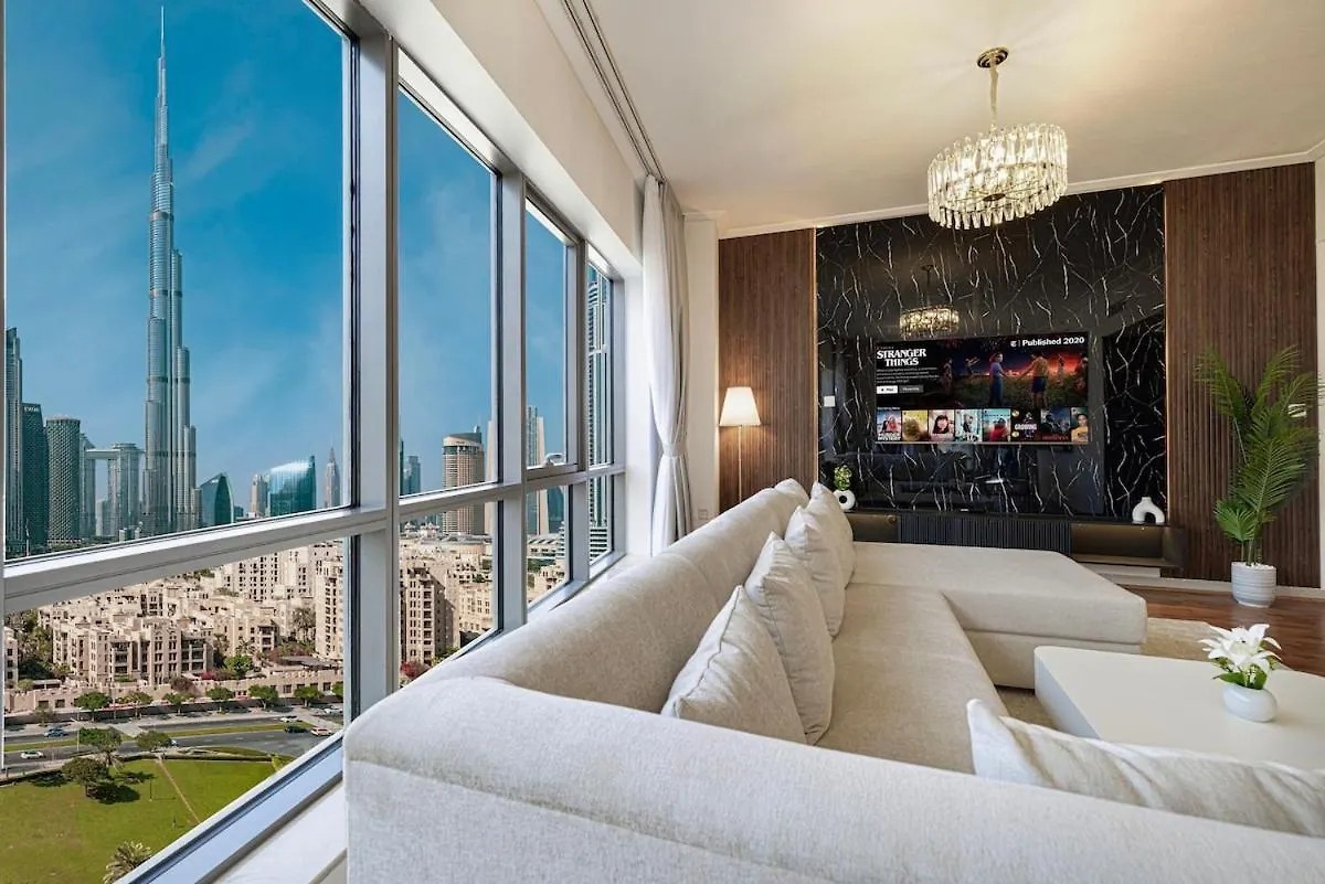 Lux Unit Breathtaking Burj View I Walk Dubai Mall Apartment